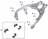 BMW Motorrad Kit Portabagagli