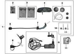 BMW Motorrad Kit Sistema Comunicazione Bluetooth WCS2 - Casco Airflow