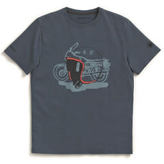 BMW Motorrad T-shirt "R100 RT" Grigio Antracite Uomo