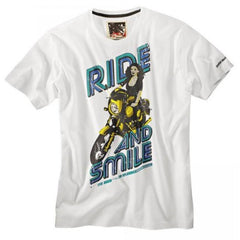 BMW Motorrad T-shirt Smile Bianca Uomo