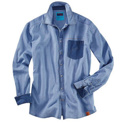 BMW Motorrad Camicia Denim Logo Uomo