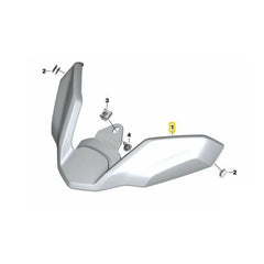 BMW Motorrad R 1200GS Estensione Parafango Anteriore