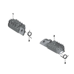 BMW Motorrad GS Set Poggiapiedi Regolabili