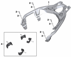 BMW Motorrad Kit Portabagagli