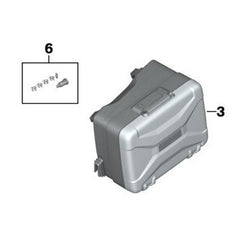 BMW Motorrad Set Valigia Laterale DX Vario