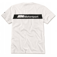 BMW M Sport T-shirt Logo Bianca Uomo