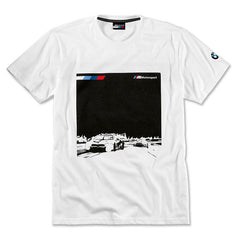 BMW M Sport T-shirt Logo Bianca Uomo