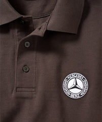 Mercedes-Benz Classic Polo Marrone Uomo