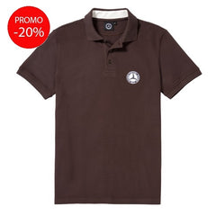 Mercedes-Benz Classic Polo Marrone Uomo