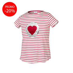 Mercedes-Benz T-shirt Paillettes Bambina