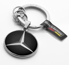 Mercedes-Benz Portachiavi Stella Logo Nero
