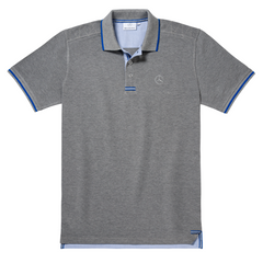 Mercedes-Benz Polo Grigia / Blu Royal Uomo