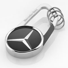 Mercedes-Benz Portachiavi Stella Logo Nero