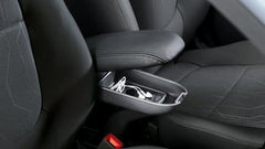 Bracciolo con vano portaoggetti