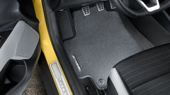 Tappetino in tessuto, velluto