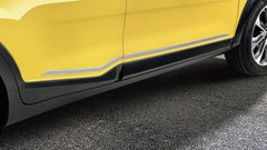 Linee di rifinitura laterali, Satinate