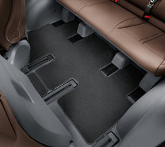 Kit tappetini in tessuto, velluto, fila posteriore