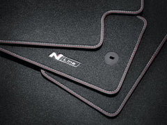 Kit tappetini in tessuto, velluto, N Line