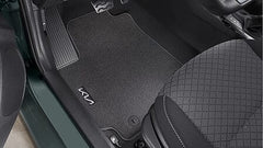 Tappetini in Tessuto, Velluto Set da 4