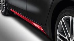 Minigonne laterali, rosse