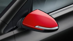 Calotte degli specchietti retrovisori esterni, rosse