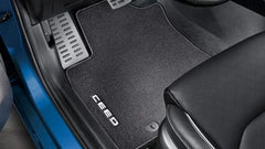 Tappetini in tessuto, velluto LHD