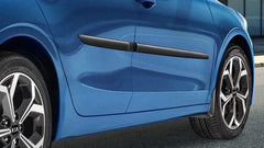 Modanature per porte laterali, set di 4 nere, verniciabili