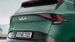 Profilo di rifinitura del portellone posteriore, nero piano