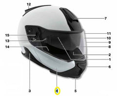 Mentoniera con coperture