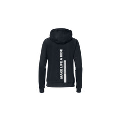 Felpa con cappuccio e zip Make Life a Ride