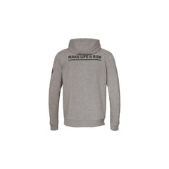 Felpa con cappuccio e zip Make Life a Ride